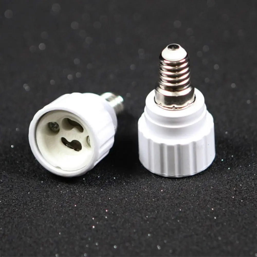 

E27 Male to E14 B22 GU10 E40 Female Lamp Holder Converter Durable Heat-resistant Lamp Base Multiple Models