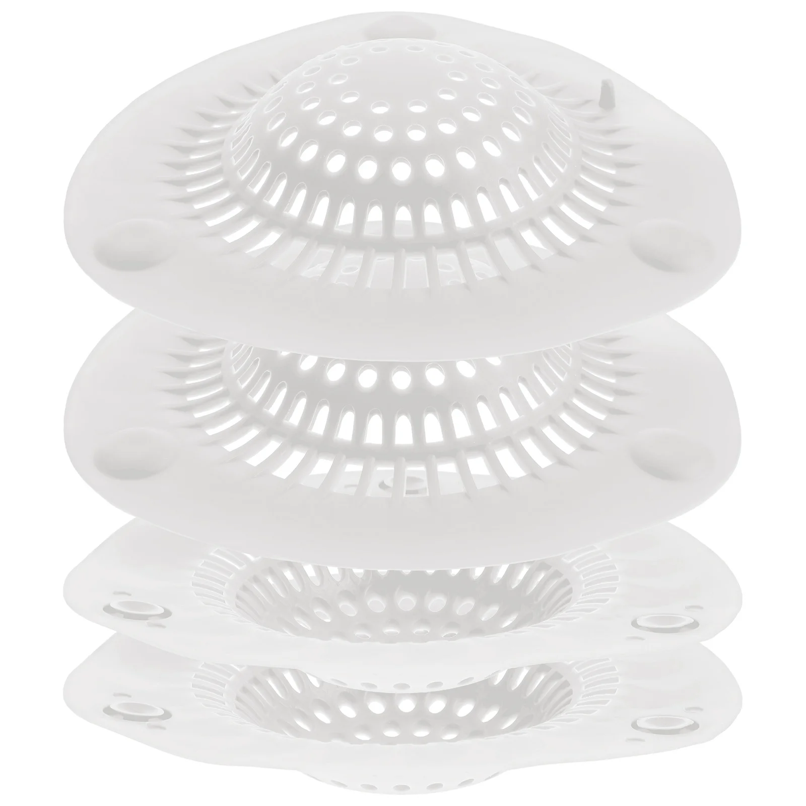 

4 шт., сливной фильтр для волос, мелкая сетка, присоска для ванной комнаты, слив для пола, душевая ванна, кухонная раковина, сетчатый фильтр, крышка