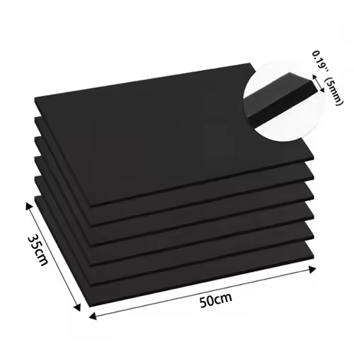 1pcs Thickness 1mm2mm3mm5mm10mm Eva Foam Sheets Sound-Absorbing Noise Spone Foam Craft Eva Sheets Handmade Model Making Material - Image 3