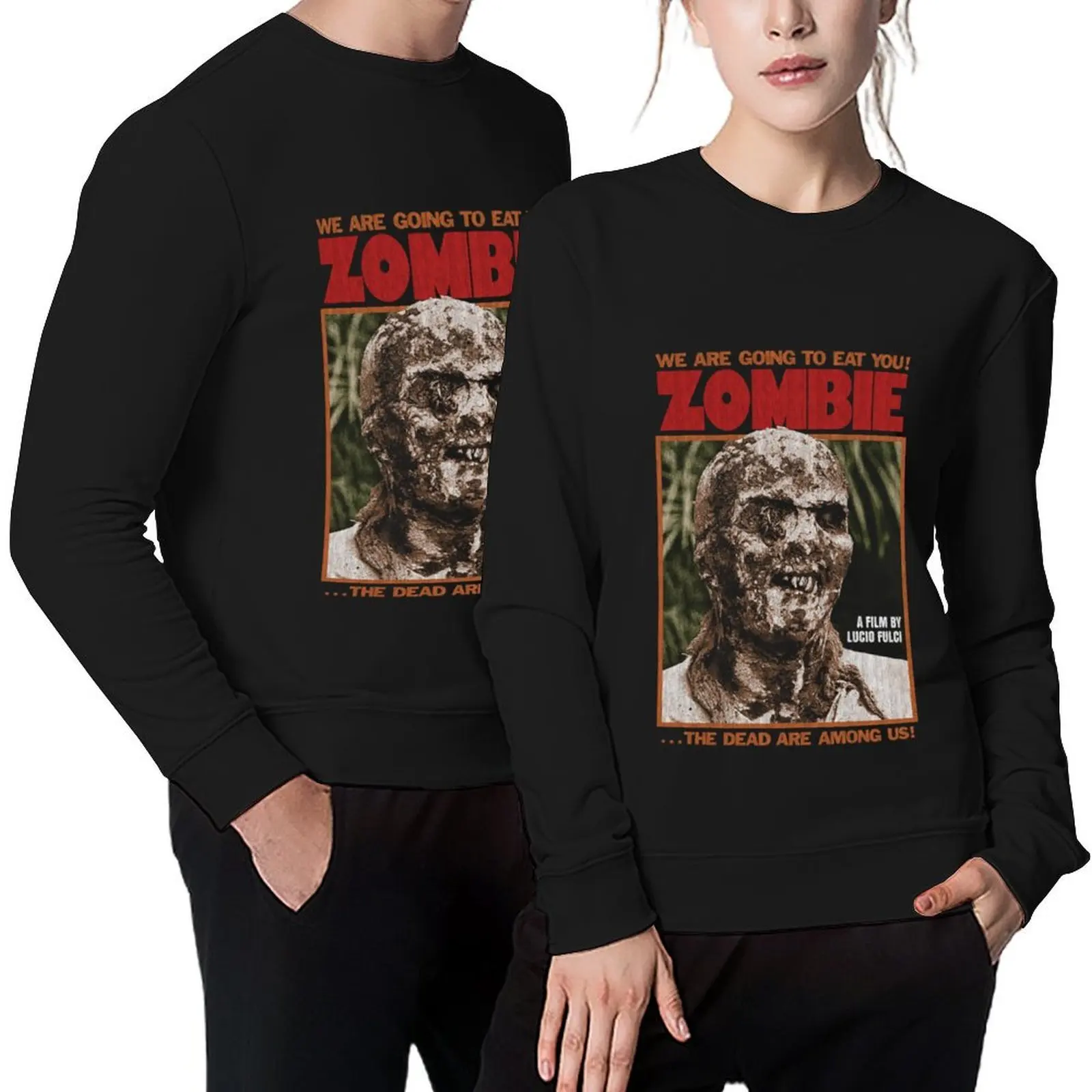 

Zombié, Lúcio Fúlci, Itálián Horror Pullover men's clothes autumn new products aesthetic clothing men's coat sweatshirts