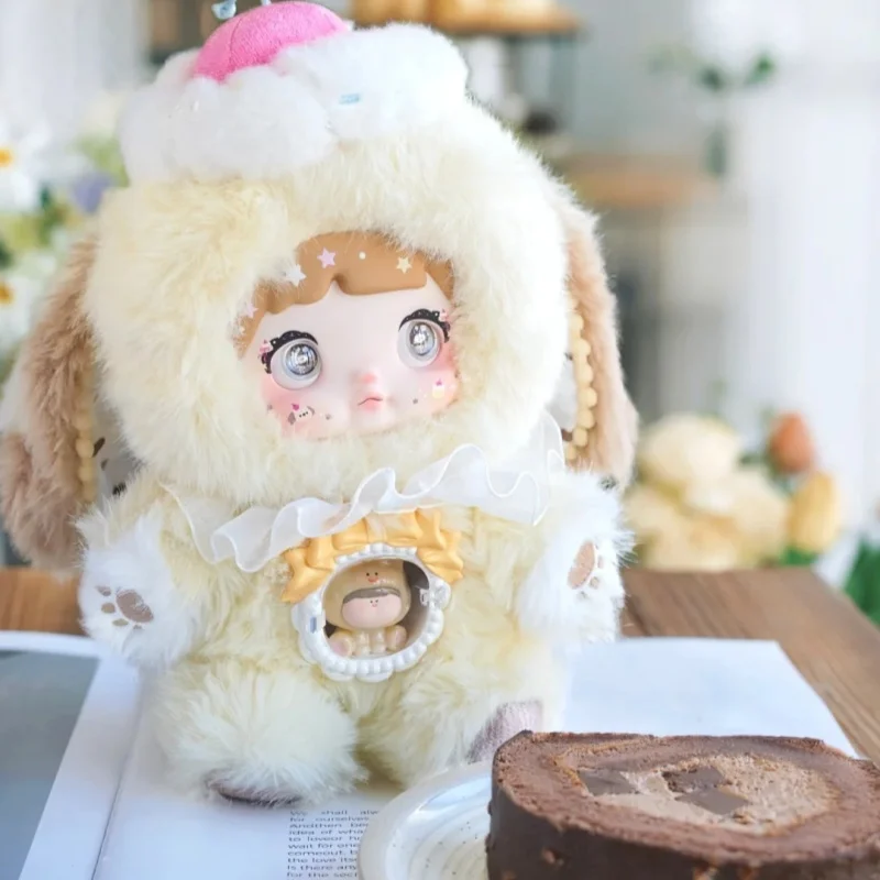 ใหม่ Nommi & Amlls Sweetheart Bite Series ตุ๊กตาไวนิลกล่องตาบอดของเล่น Nommi Mystery Box ตุ๊กตาไวนิลรุ่นจี้อินเทรนด์ Play