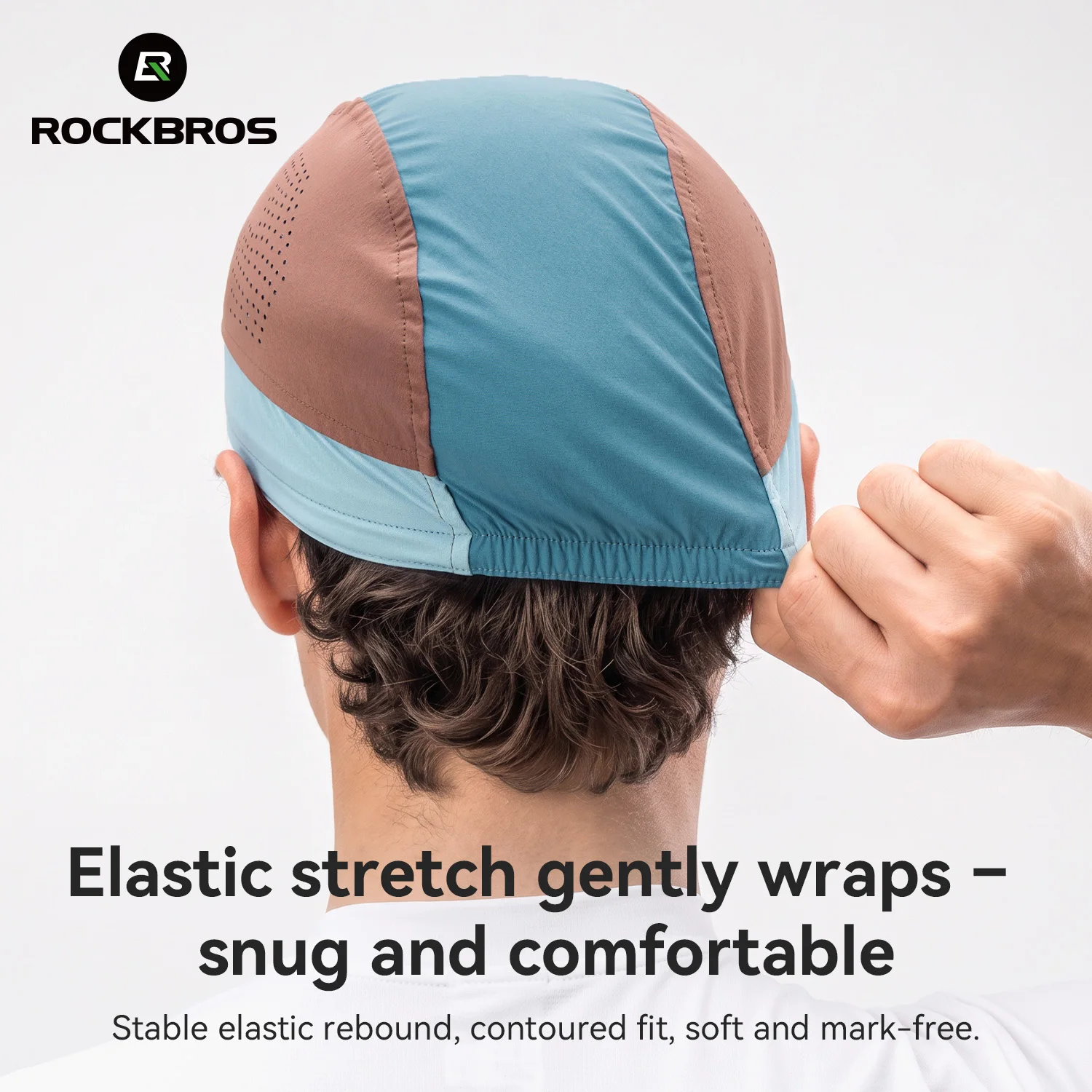 ROCKBROS Bicycle Caps Sun Protection Outdoor Sports Bike Baseball Cap Helmet Hat Lining Men Women Breathable Cycling Caps view 4