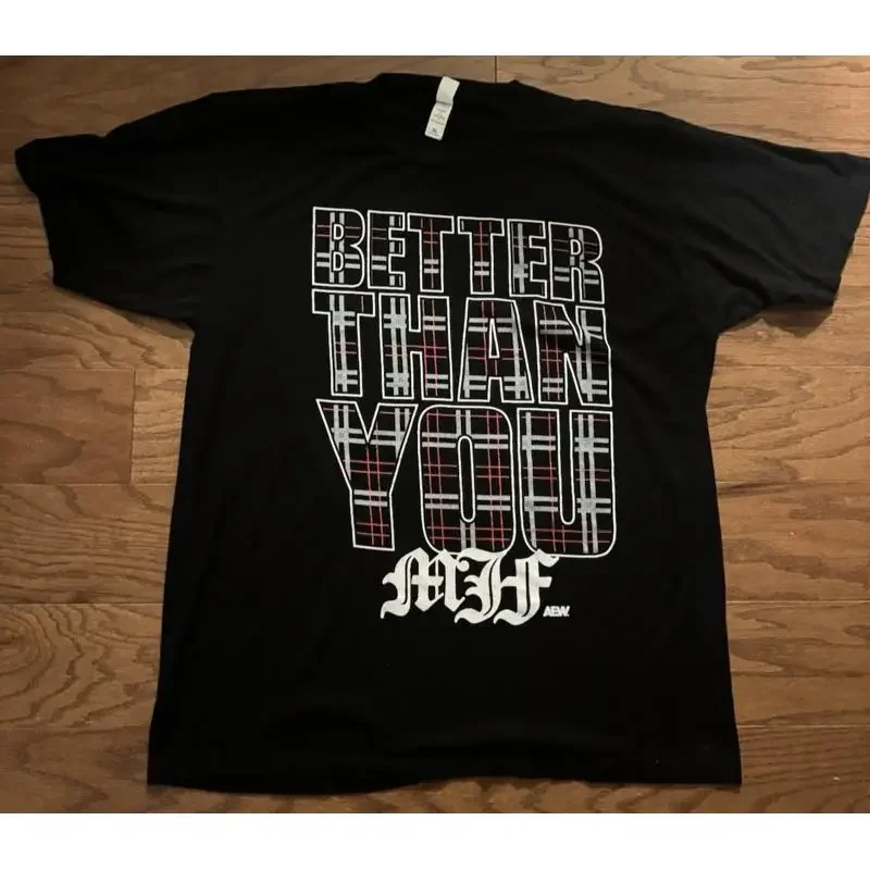 MJF AEW Authentic ÄúBetter Than You Äù T Shirt Size XL