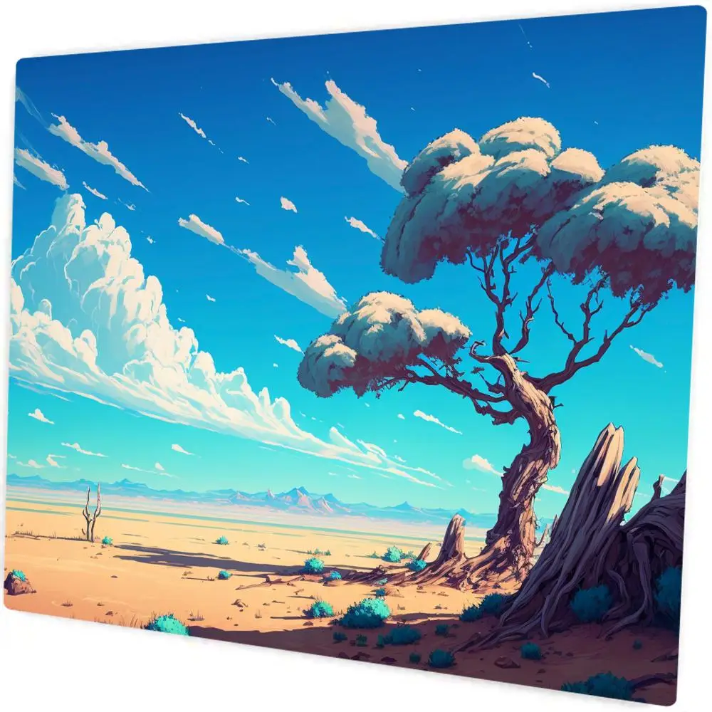 

Starry Sky Moon Mouse Pad 40X45 Large Square Computer Office Game Table Mats Rubber Anti-slip Mousepads Small Decor Desk Pads