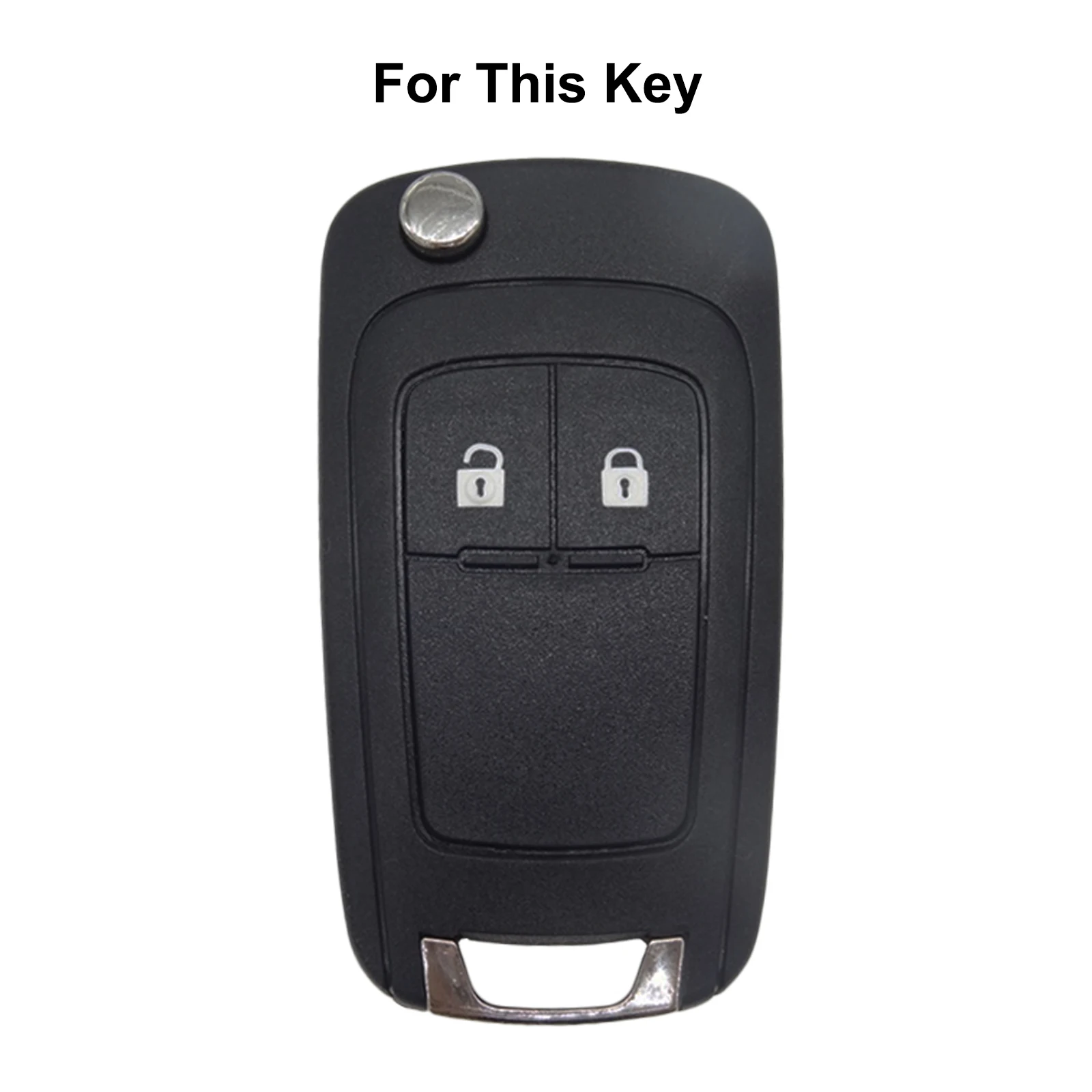 Silicone Key Cover Car Key Case For Opel Vauxhall Insignia Astra J Zafira Corsa D E Mokka A Meriva Karl Cascada Adam 2 Buttons