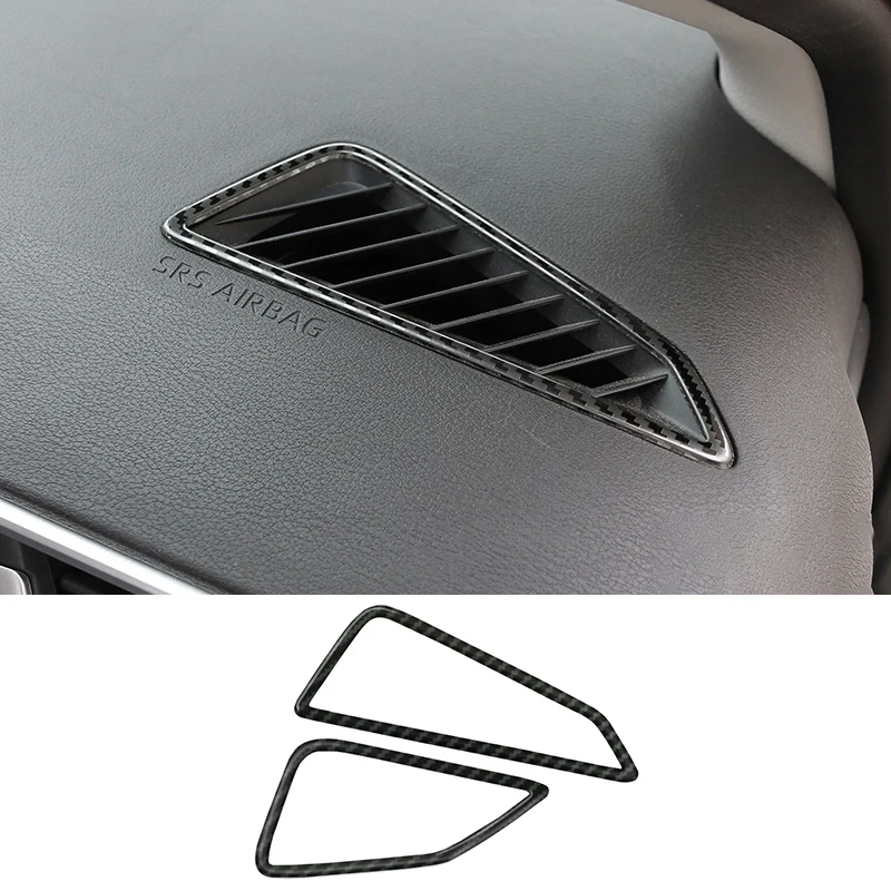 Cubierta de salida de ventilación de aire para salpicadero de coche, accesorios híbridos de acero inoxidable para Toyota Corolla E210 2019 2020 2021 2022 2023 2024