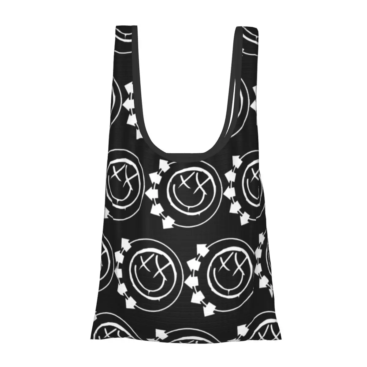 

Blink Eyes 182 Times Portable Tote Shopping Bags Large Capacity Shopper Bag Grocery Handbag Shoulder Bag