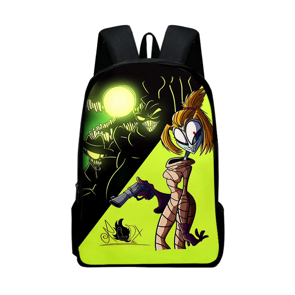 3D New Gas Light District The Gaslight District Backpack Student Backpack Large Capacity