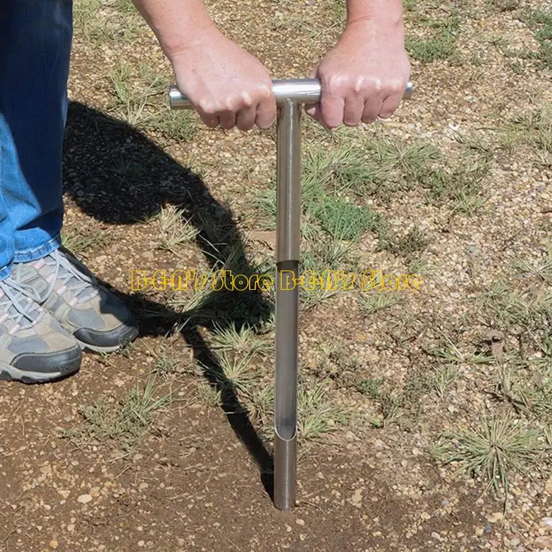

Y1AD StainlessSteel Soil Samplings Probe Quick Inspection Garden Lawn Maintenance