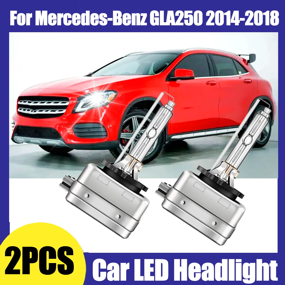 

2PCS Auto Lights High Power D3S HID Xenon Headlight Bulbs 35W Car Headlamps 6000K White 12V For Mercedes-Benz GLA250 2014-2018