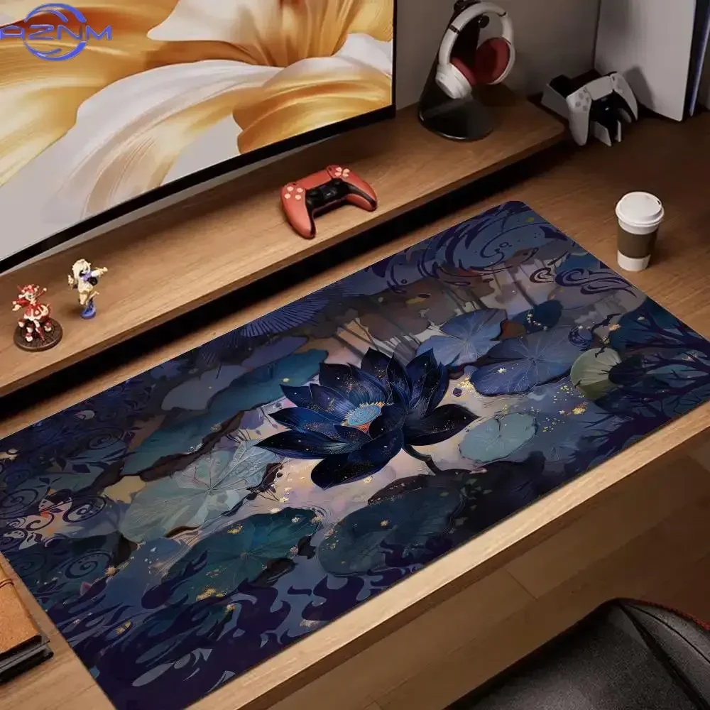 Dark lotus Mouse Pad magic playmat desk mat gaming mats pc accessories expansion pad rubber anti-slip Suitable for work and game