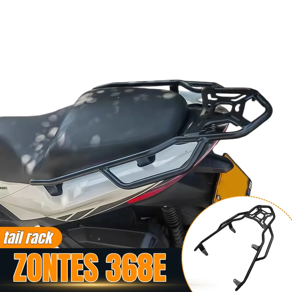Suitable for ZONTES 368E tailgate rack modification with thickened carbon steel rear rack, cargo rack, and handrail accessories.