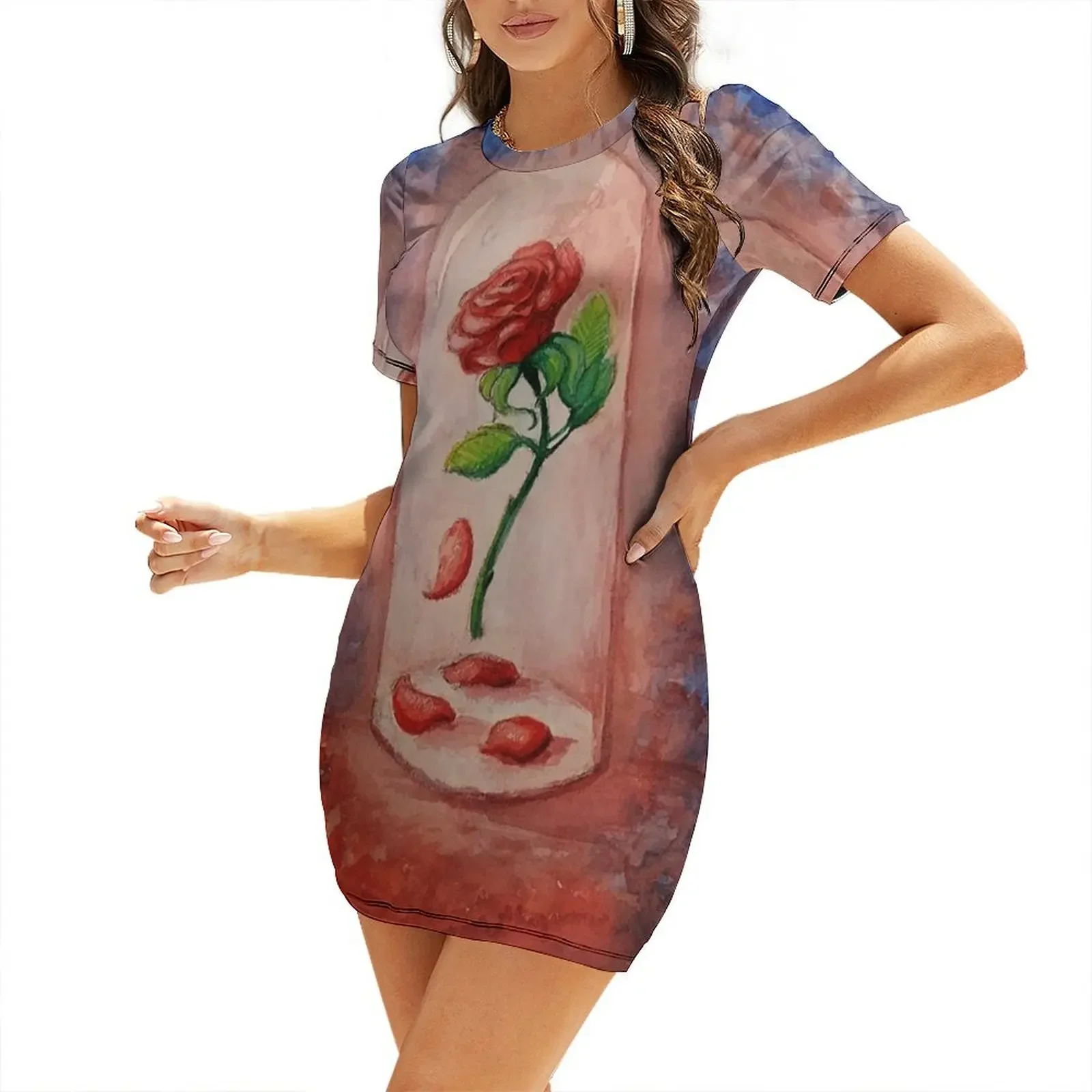 

How Does a Moment Last Forever Short-Sleeved Dress clothes for woman Women dresses summer sexy dress for women Dress