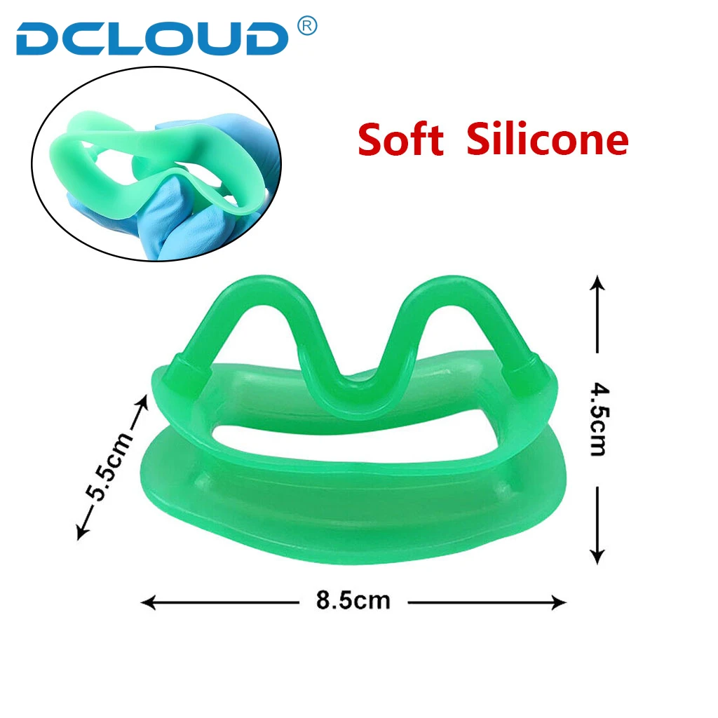 ソフトシリコンマウスオープナー,歯科用機器,頬の拡大,歯の歯の矯正,口腔ケア,歯科医の消耗品,10個