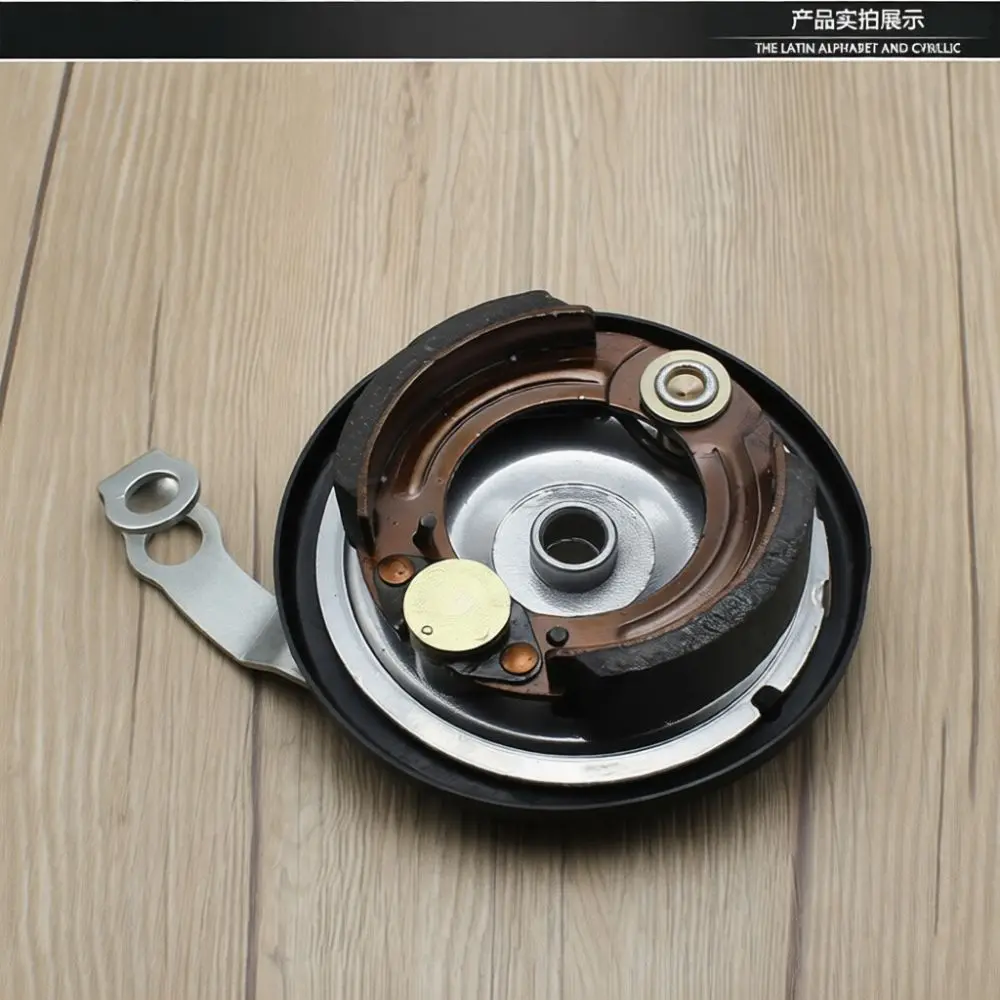 Electric Scooter Front Drum Brake Assembly 80mm Standard Size Braking System Spare Part For Daily Commuting Maintenance
