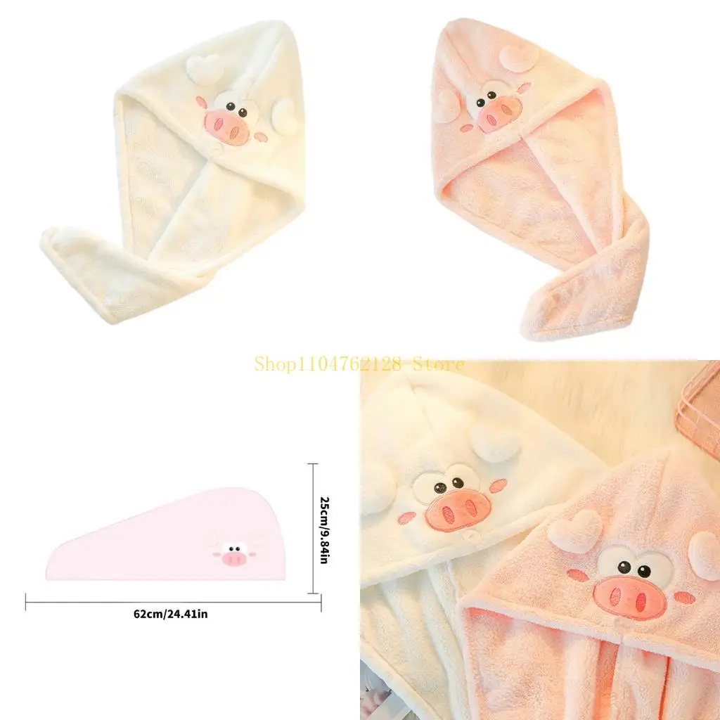 Absorbent Microfiber Bath Hair Turban for Ladies, Gentle on Hair and Skin, Easy to Wash best sale