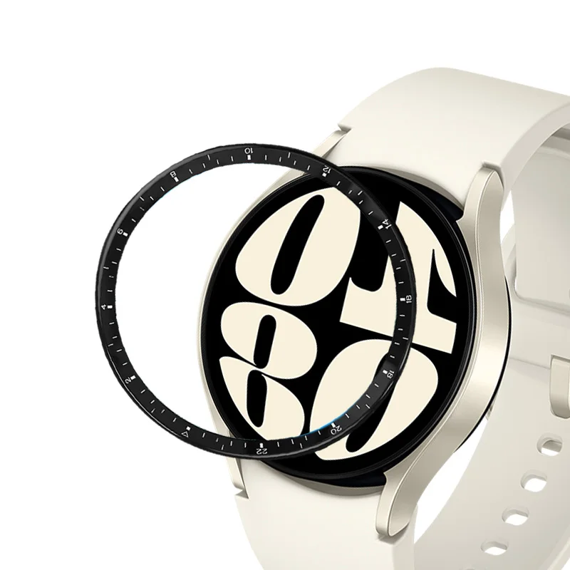 حلقة مدي لساعة سامسونج غالاكسي 6 الكلاسيكية ، غطاء الكمبيوتر ، حالة الوفير ، إكسسوارات ساعة بلوتوث ، 47: 43 smartay