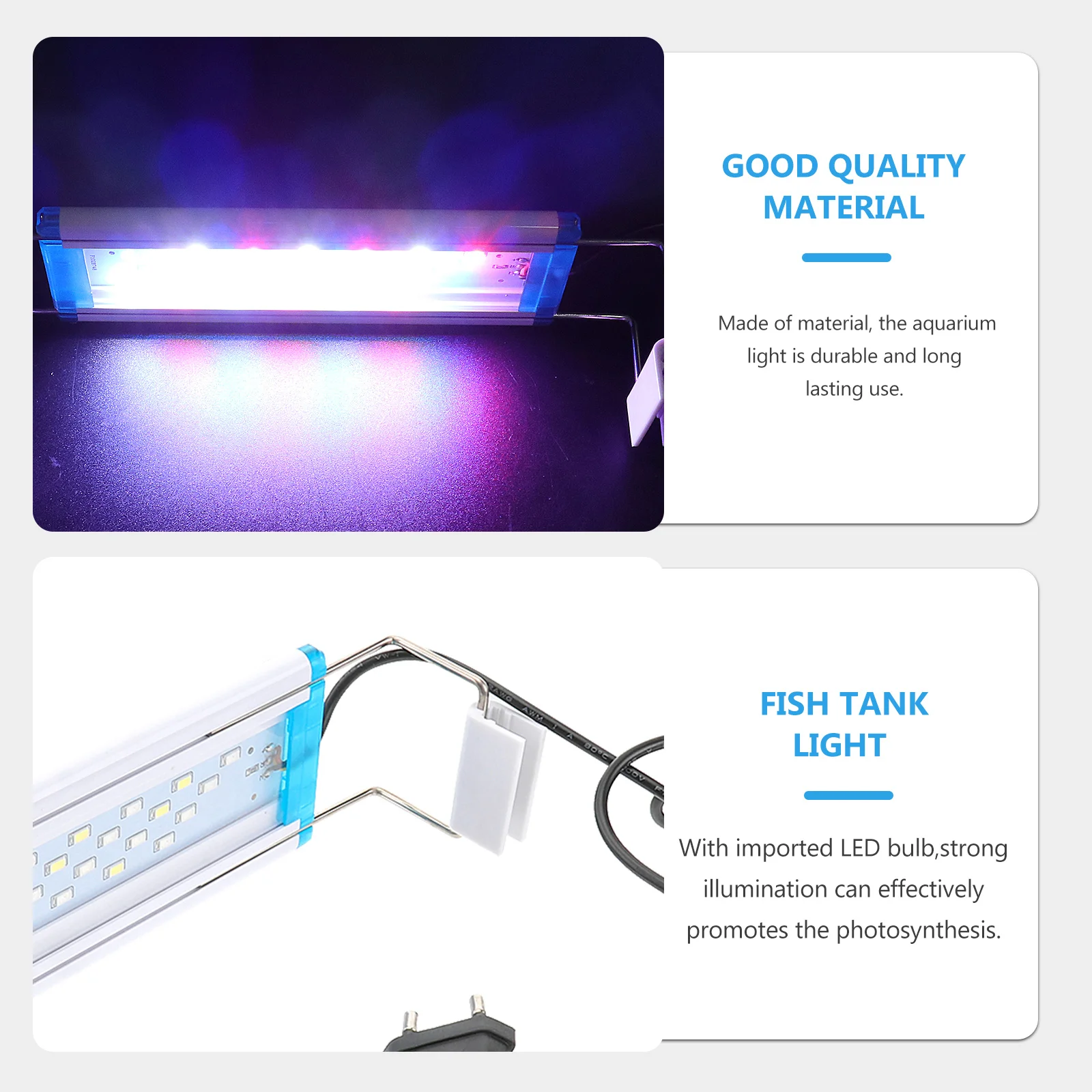 

Fish Tank Supplies LED Lamp Aquarium Accessories Supply Light Lighting for Landscaping
