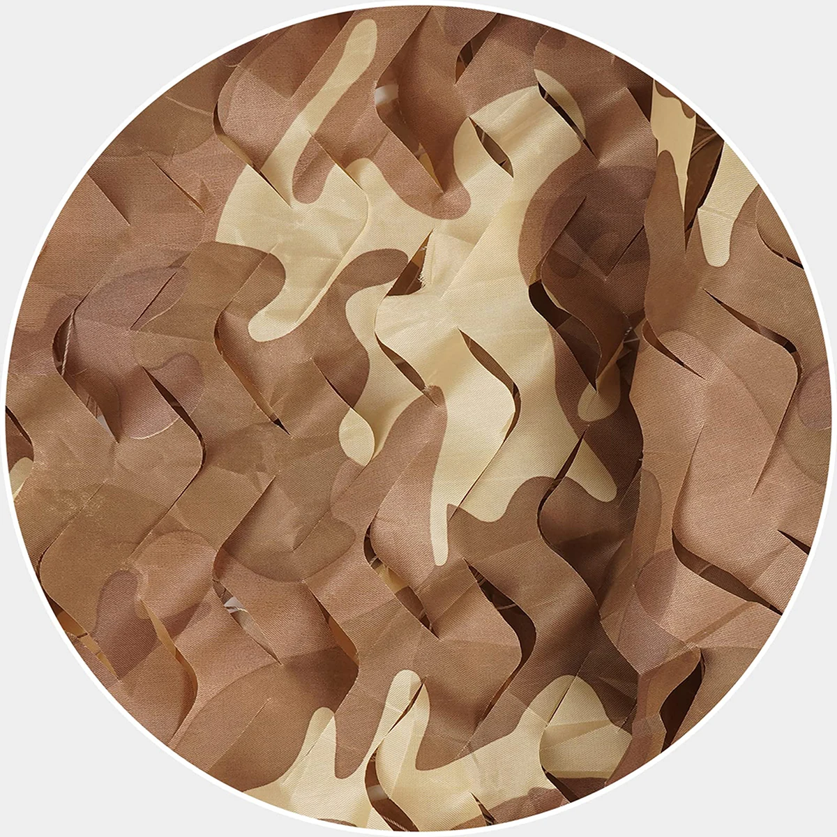 شبكة مموهة، لفة شبكية مموهة صحراوية، شبكة إخفاء الصيد، مناسبة للتخييم والصيد وزينة الحفلات