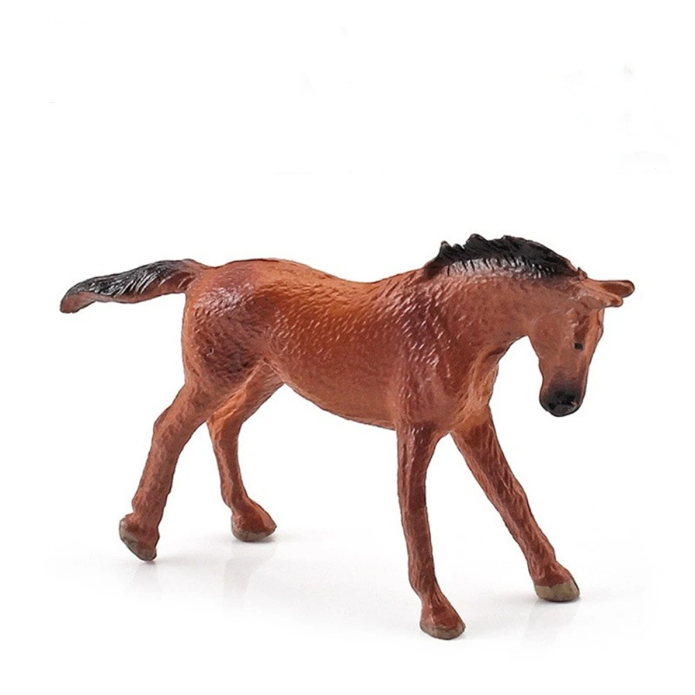 

for Kids Figurines Simulation Pony Arabian Children's Gifts Desktop Ornaments Animal Models Horse Miniature Educational Toys