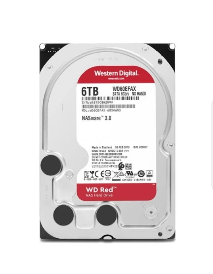 محرك الأقراص الصلبة الداخلي لخادم NAS 5400 دورة في الدقيقة فئة SATA 6 جيجابايت/ثانية 128 ميجابايت كاش 3.5 محرك الأقراص الصلبة 4 تيرابايت WD40EFZX #2