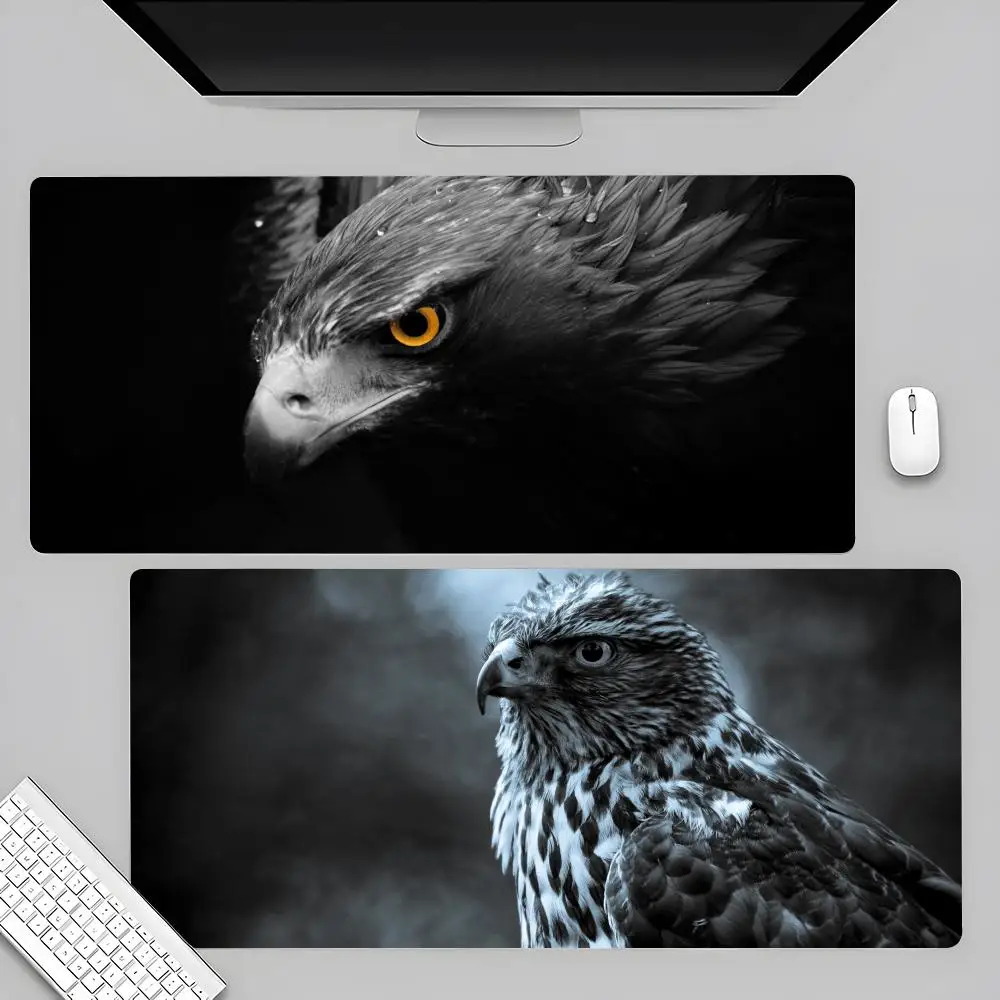 Animals Eagle Mouse Pad Super Value 80x40cm XL Lockedge Office Computer Desk Mat Table Keyboard Big Mouse Pad