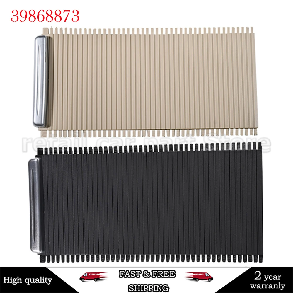 

Car Central Armrest Box Water Cup Holder Curtain Roller Shutter Cover 39868873 For Volvo XC60 2009-2017 S60 S60L 11-19 39868875