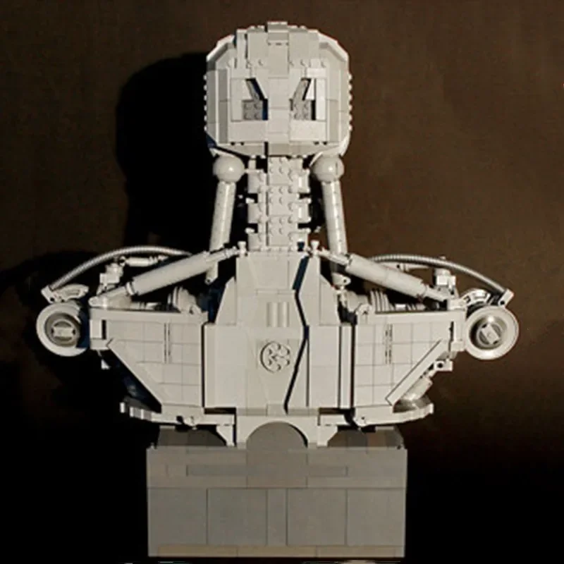 New PF Terminator T-800 Bust MOC-20570 Fit HighRobot Power Function Building Blocks Bricks Children Kid Toy Gift