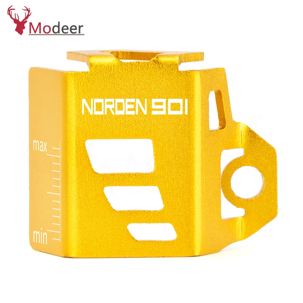 norden 901 CNC Aluminum Rear Brake Fuel Tank Oil Cup Cover Protector Motorcycle Accessory for HUISQ 901 norden norden901 2022