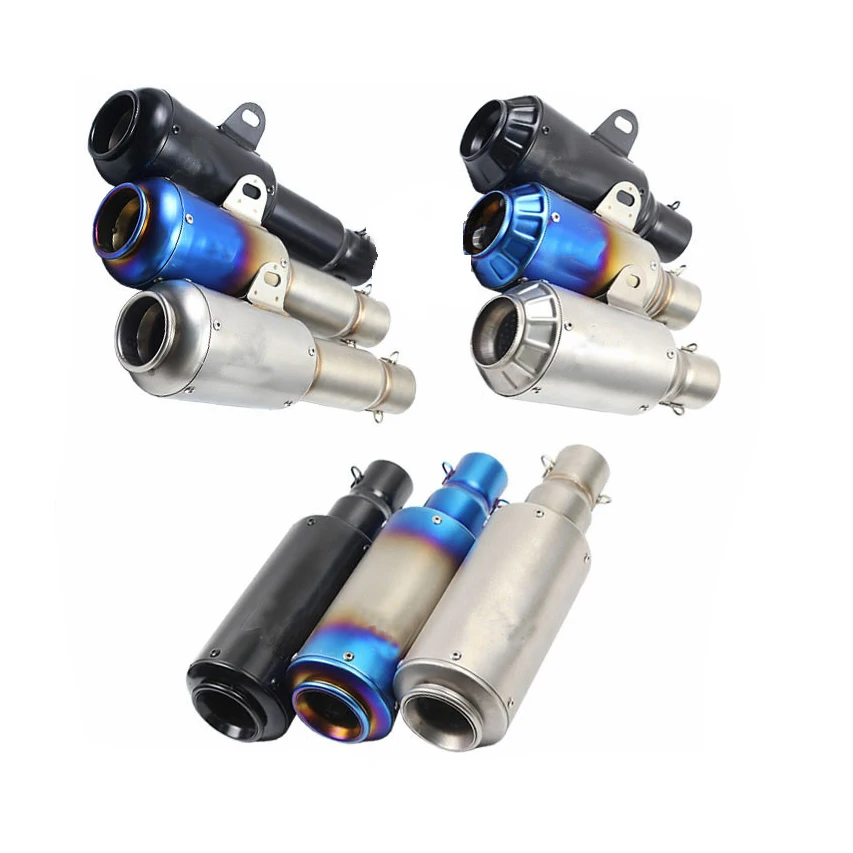 51MM Motorcycle Exhaust Muffler GP Racing Escape With Db Killer cheap For Dukati 696 848 tmax 500 530 crf 230  nc750x