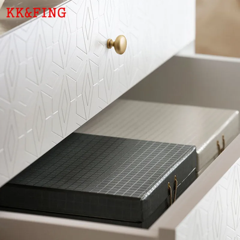 KK & FING-Modern Simples Alloy Alças de Móveis, Preto e Ouro, Maçaneta, Armário de Cozinha, Puxadores de Gaveta, Móveis Hardware