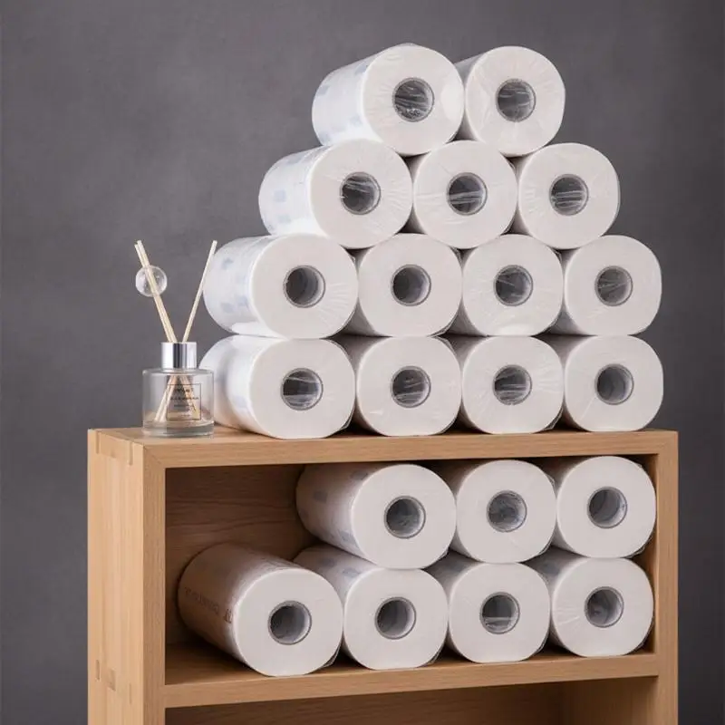 Disposable Barber Neck Wrap Paper 1/5 Rolls Soft Waterproof Adjustable Premium for Hair Salon Home Grooming Use