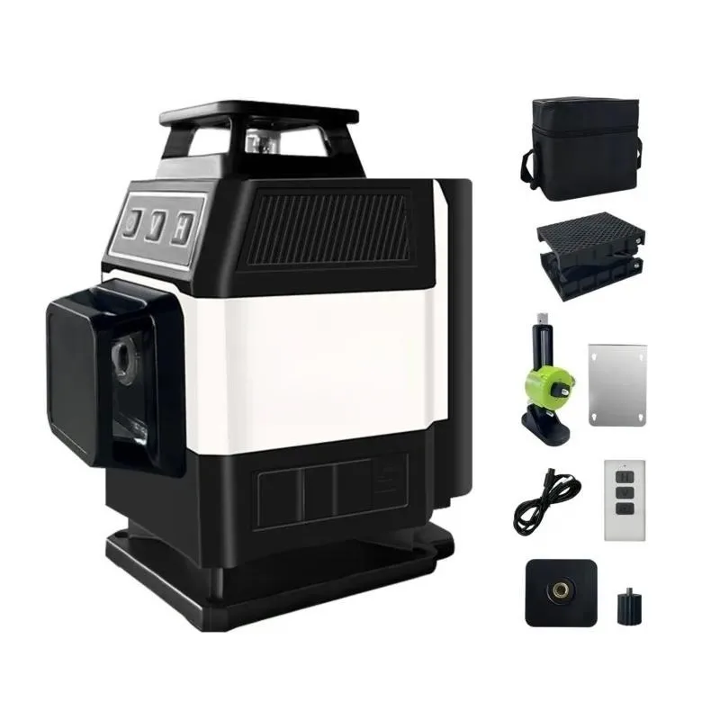 for Mini 16 Wire Laser Level Automatic Self Leveling High Precision Green Strong Light Fine Line Wall Mount Instrument with