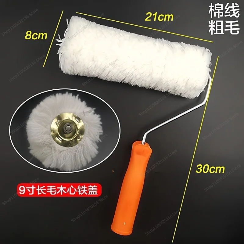 For Wood Core Roller Waterproof Special Non-Curing Construction High Temp Cotton Thread Wear-Resistant