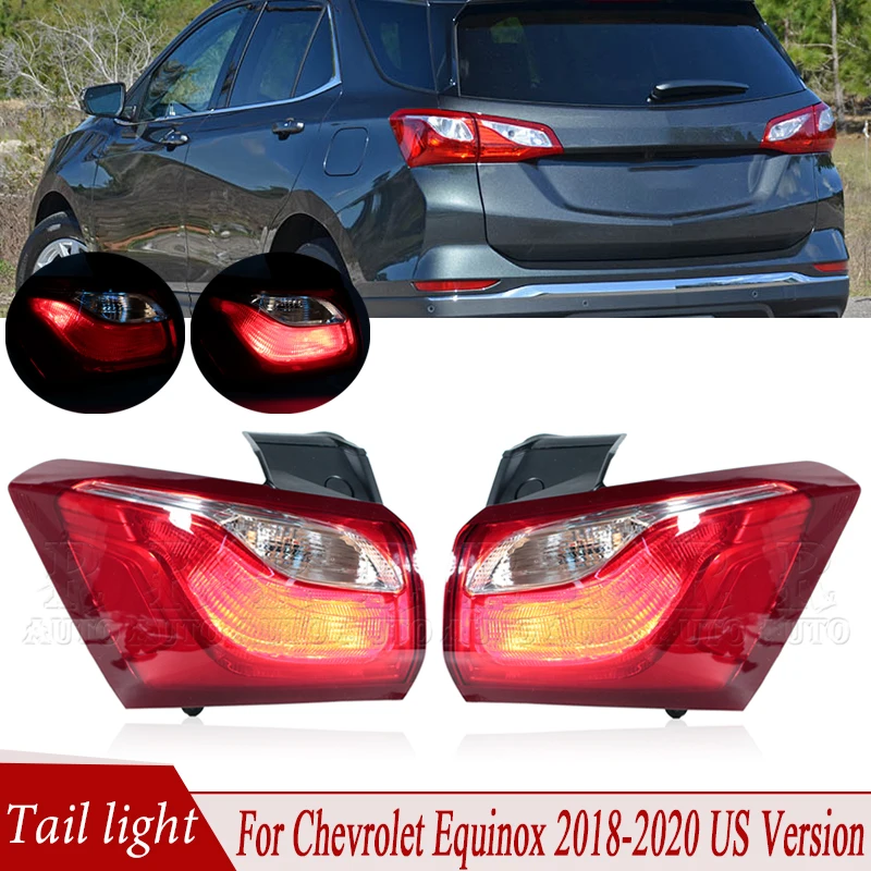 

Tail Lamp Assembly For Chevrolet Equinox 2018-2020 US Version Rear Fog Lamp Turn Signal Light Brake Stop Light Car Accessories