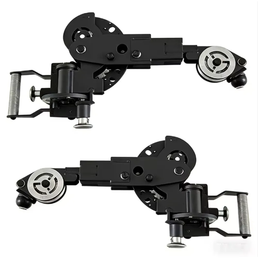 Adjustable cable cross pulley arm, suitable for multifunctional flywheel pulley accessories, rotatable mechanical arm fixture