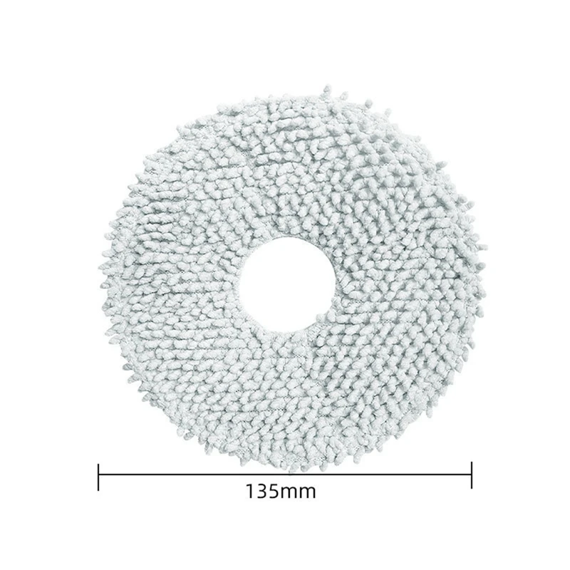 Cuscinetti per mop per Xiaomi Robot Vacuum S10+ / S10 Plus B105mop Panno per stracci Pezzi di ricambio Accessori-A22G
