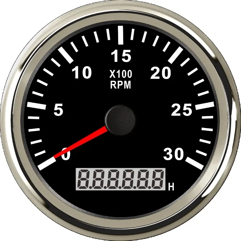 Di-esel tachometer W signal excavator agricultural vehicle loader engine speed sensor 1-300 teeth adjustable