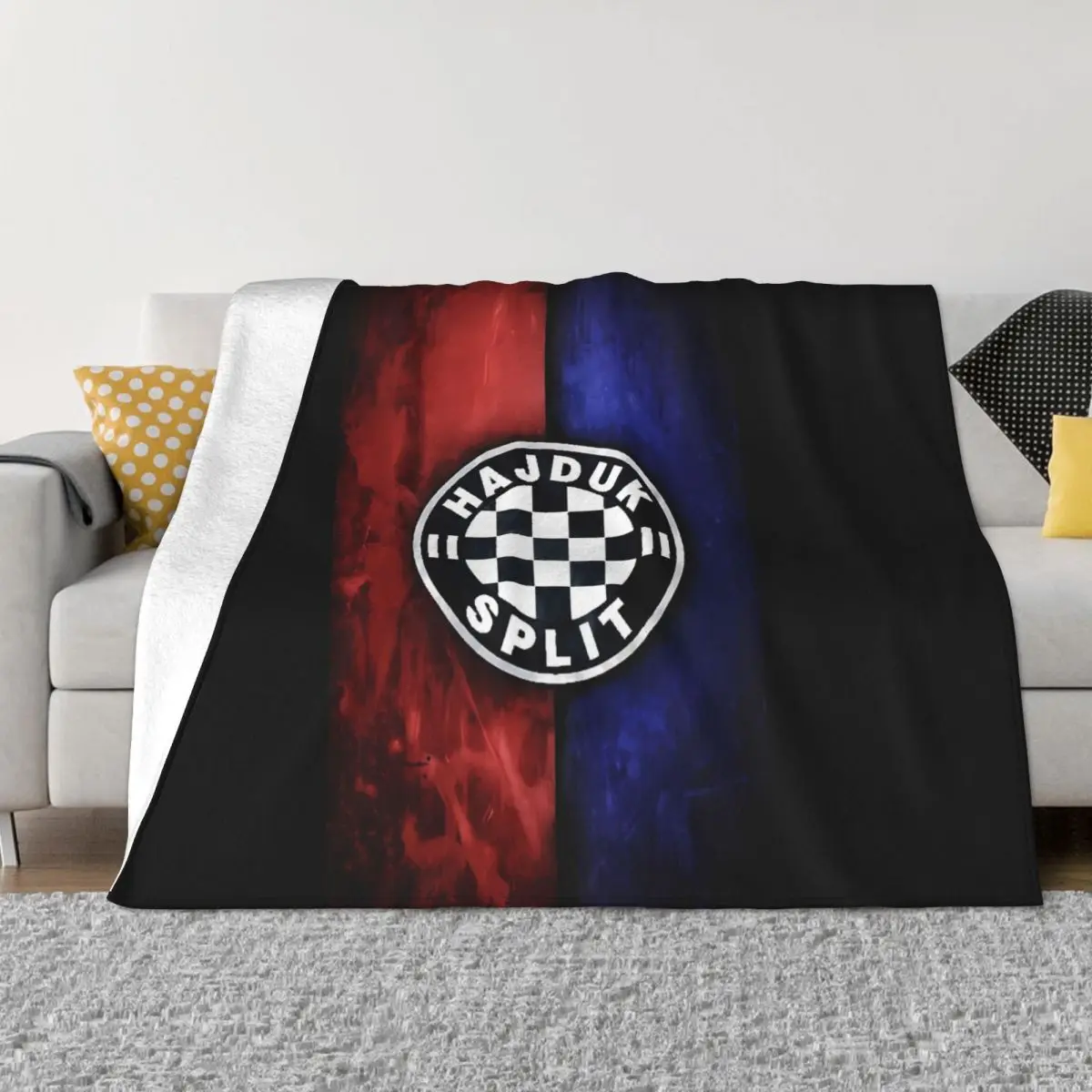 Hajduk Split Blanket Bedspread On The Bed Soft Sofa Bed Aesthetic