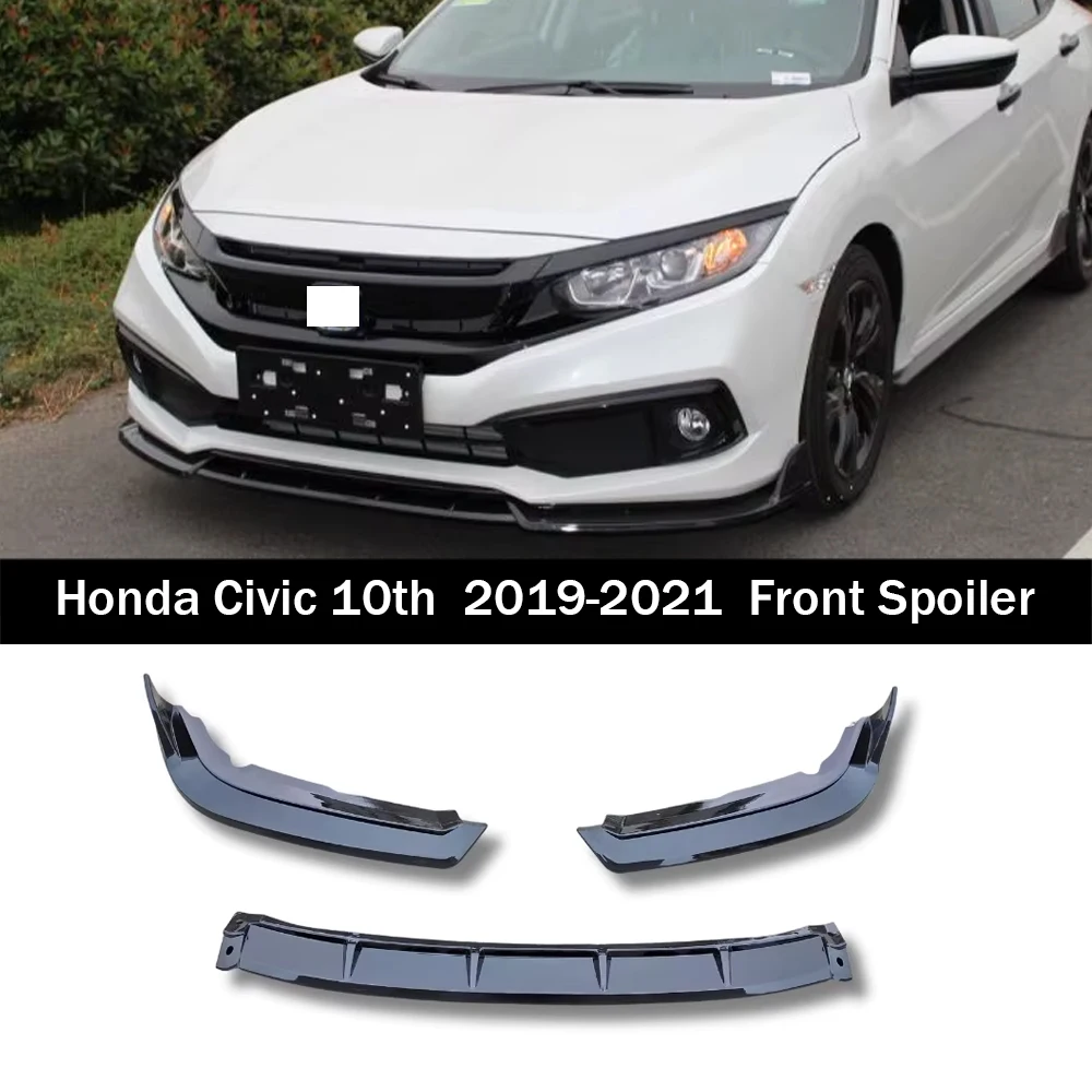 

RG 10th Gen Civic Sedan Three-Section Front Bumper Lip Car Modification Accessories