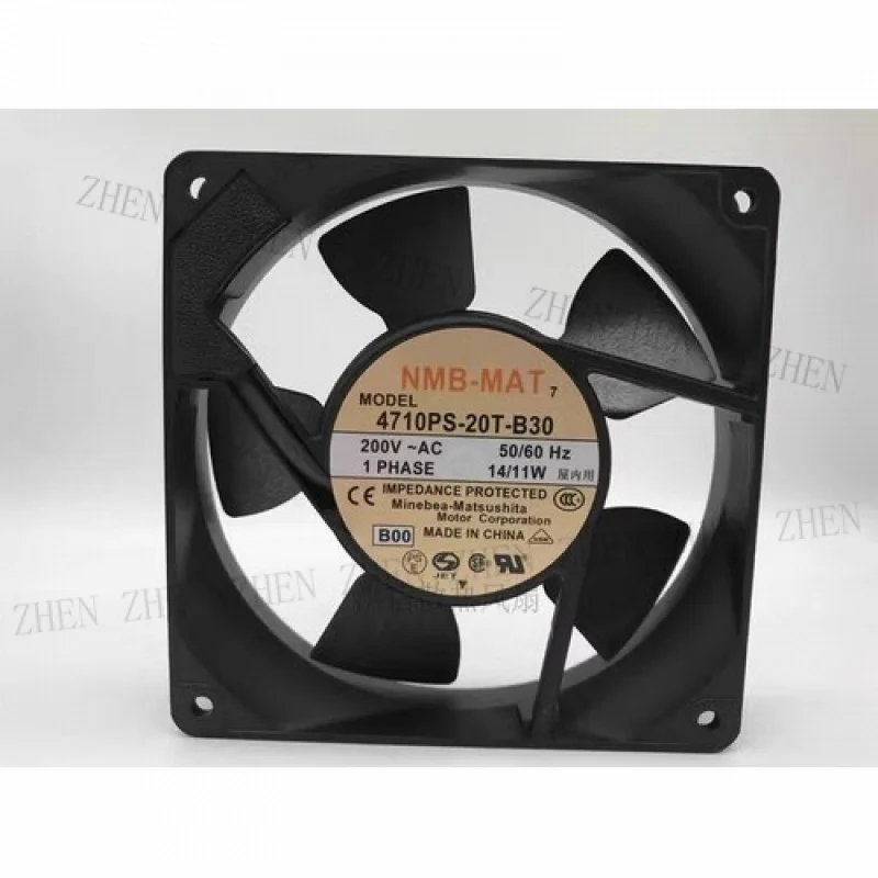 

Y ДЛЯ NMB-MAT 12025 4710PS-20T-B30 AC220V 14/11 Вт 12 см бесшумный охлаждающий вентилятор
