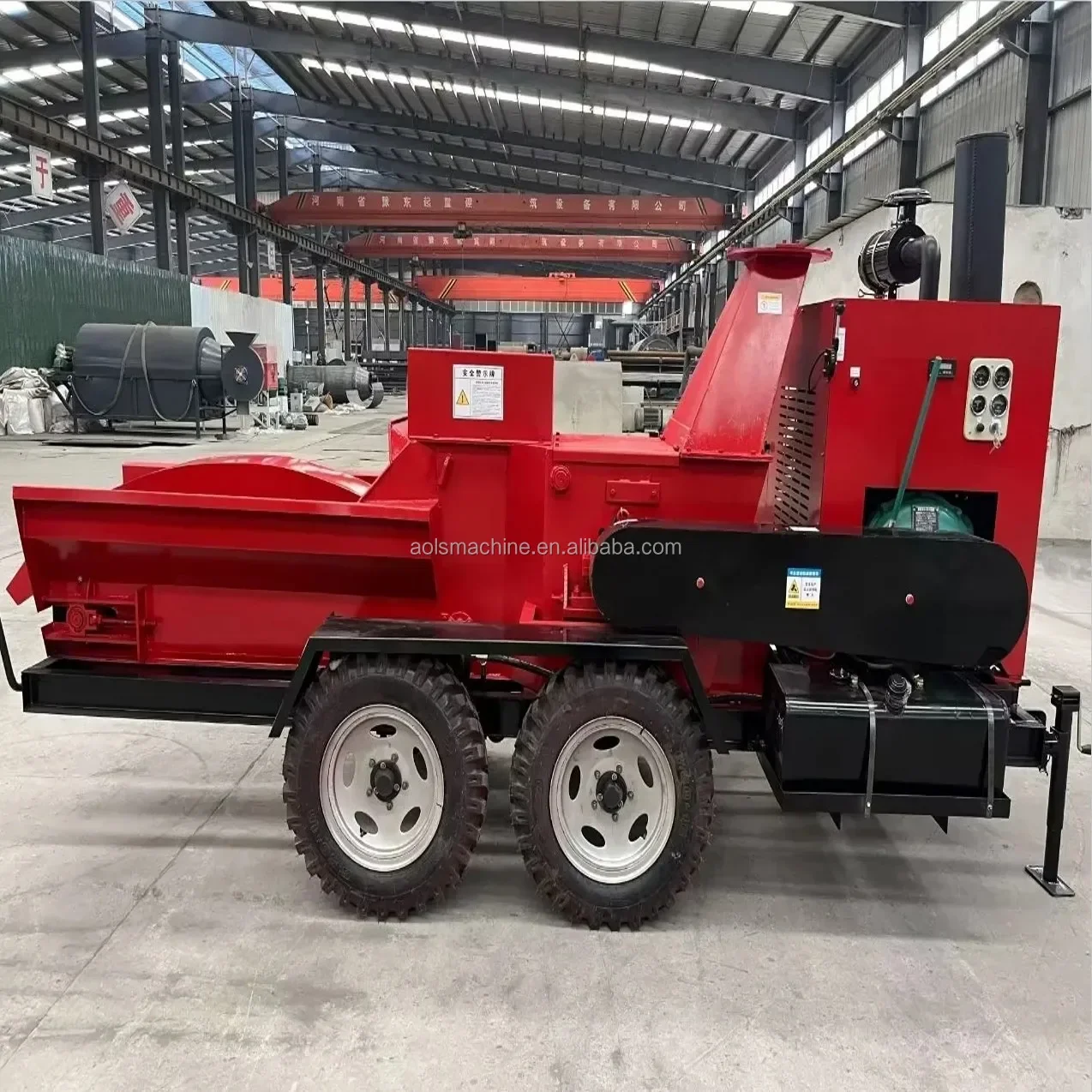 Easy to operate garden waste leaves branch wood chipper shredder machine Tree shredder chipper Brush Chipper Producing Sawdust