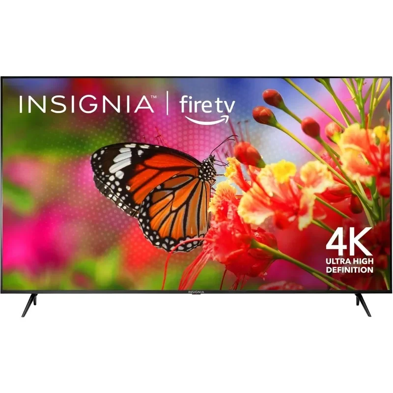 INSIGNIA TV inteligente de fogo LED 4K UHD série F50 de 75 polegadas com controle remoto de voz Alexa (NS-75F501NA25)