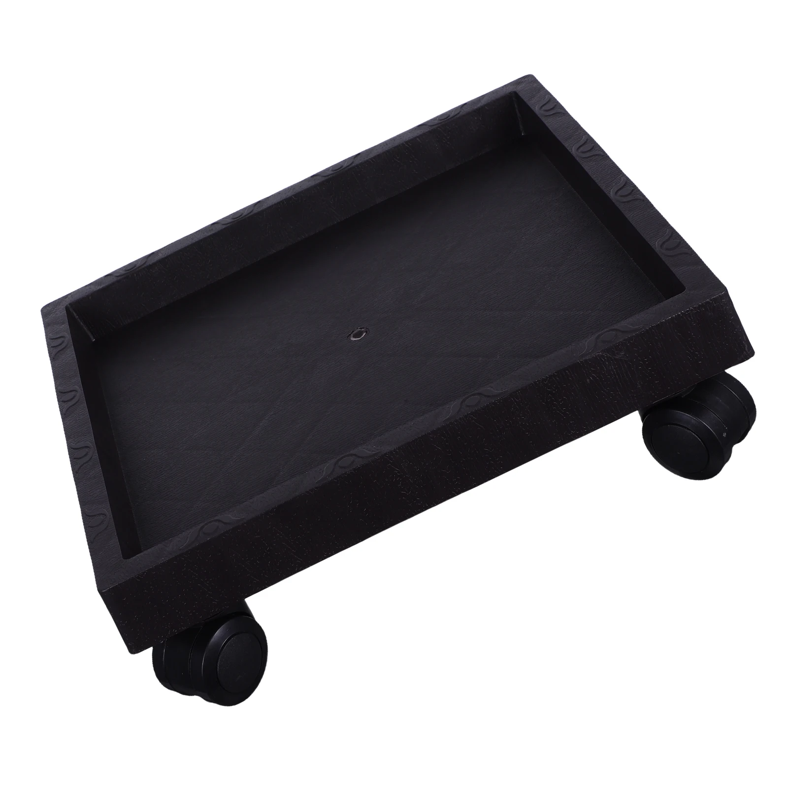 

Square Flower Pot Tray Plant Potted Stand Wheel for Plants Wheels Dolly with Platform