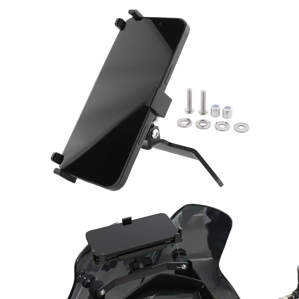 Motorcycle GPS Mount Phone Holder Bracket GPS Navigation Plate Mounting Bracket For Moto Guzzi V85TT 2019 2020 2021 2022 2023