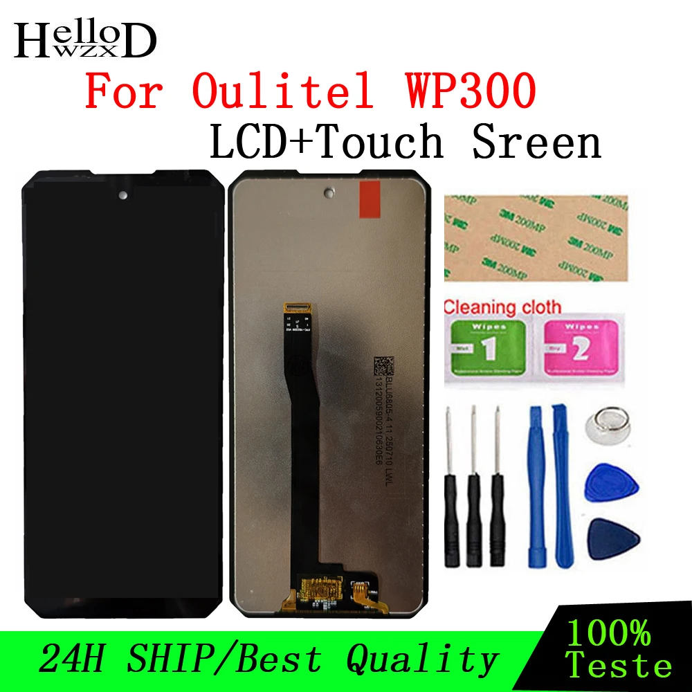 オリジナルoukitel-wp300-lcdディスプレイタッチスクリーン交換