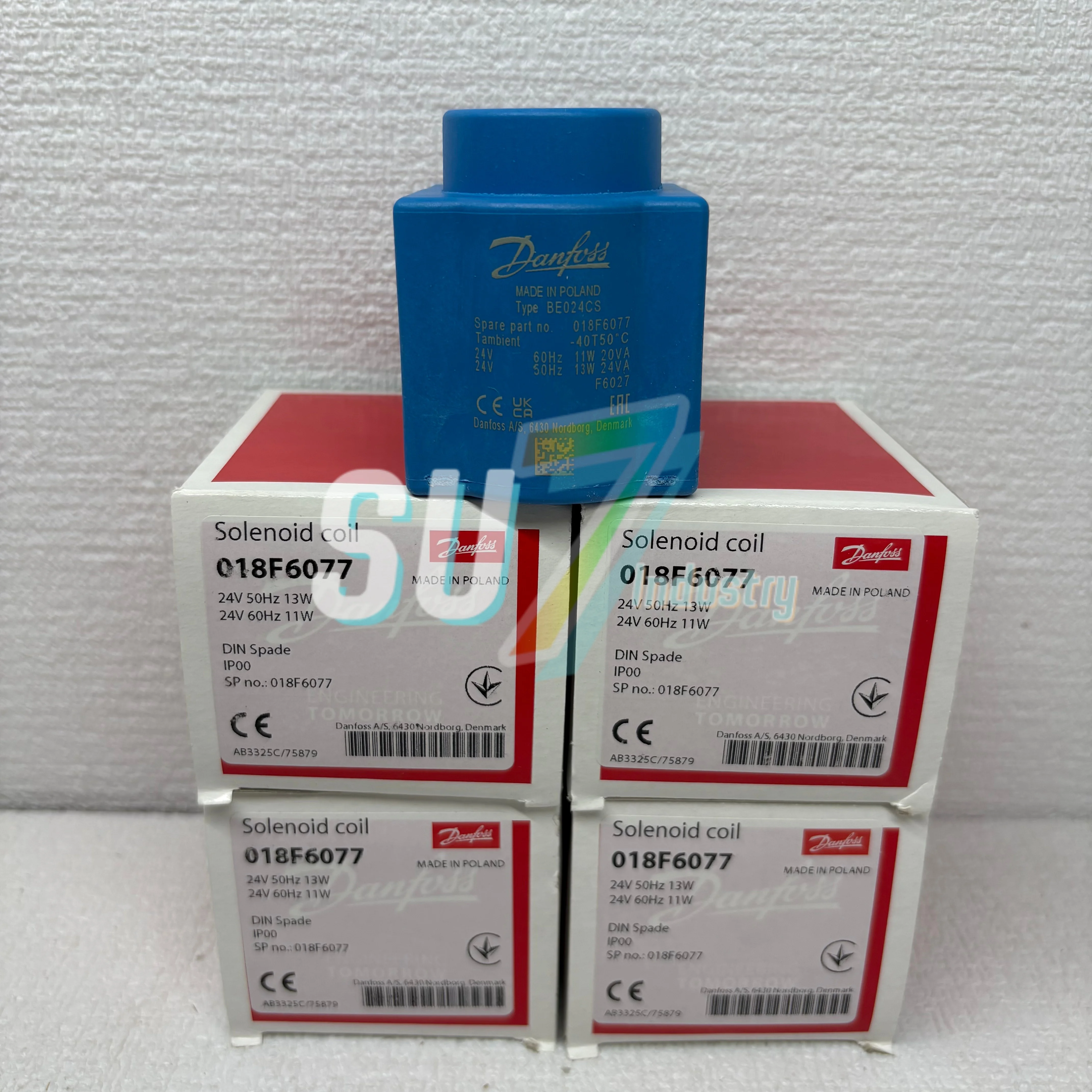 

018F6077 BE024CS 24V Solenoid valve coil 100%NEW