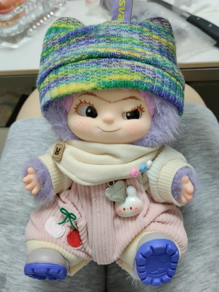 New Suitable for 20cm Wakuku Baby Clothes Trendy Party Bibs Cotton Dolls Blind Boxes Plush Toys and Clothing