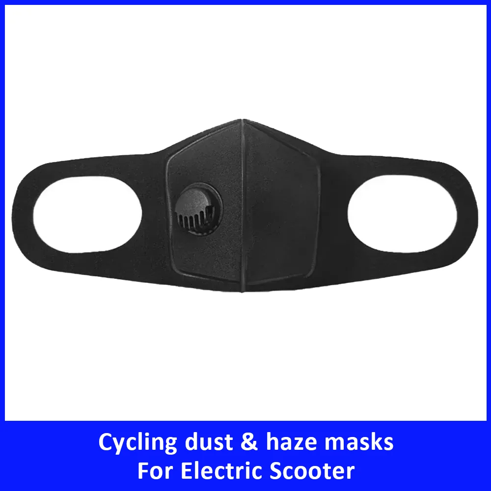

Anti Haze Winter Windproof Outdoor Cycling Face Cover Dust Mask for Electric Scooter Cycling Mask Dustproof Mouth Mask Parts