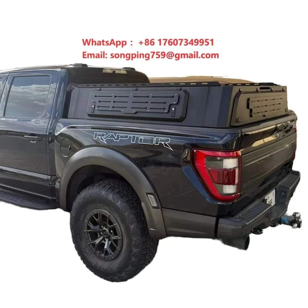 Hard Hinged Aluminum Alloy Cargo Box Cover Can Be Customized for Car Models